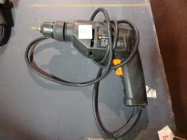 lot 116 image: Black and Decker 38 drill. 110 vol...