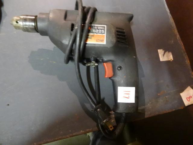 lot 117 image: Skil 6225 38 drill. 110 volt. Test...