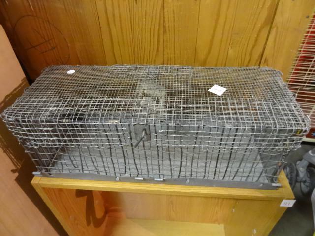 lot 120 image: Small live trap...