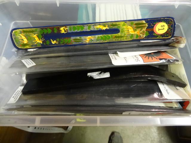 lot 139 image: Bin if misc insense. Bin not includ...