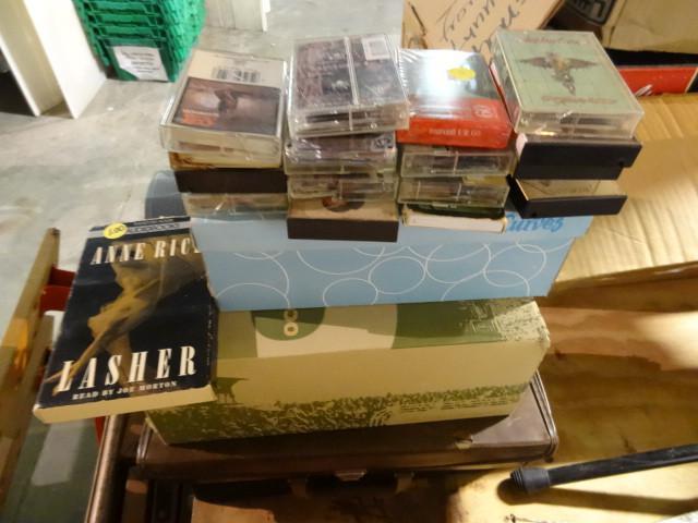 lot 159 image: 4 boxes of misc cassette tapes...