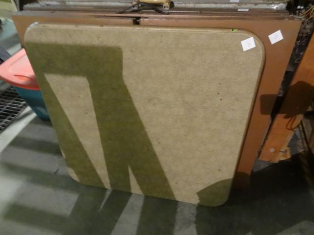 lot 190 image: Folding card table....
