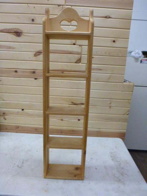 lot 116 image: Heart Shelf 46" H X 11 12&quo...
