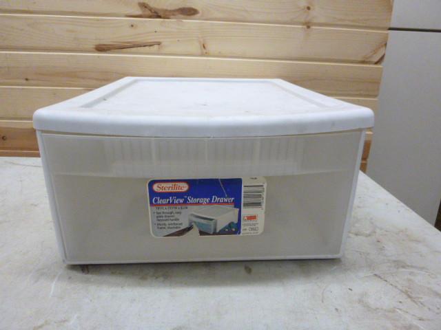 lot 119 image: 1 Drawer Storage Unit 8" X 19&...