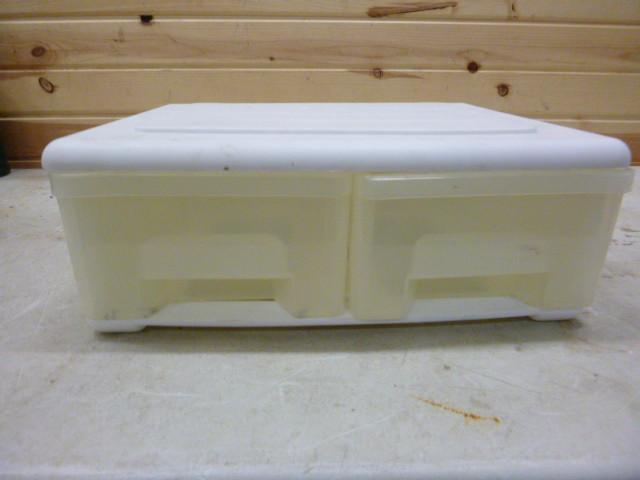 lot 121 image: 2 Drawer Storage Unit 6 12" X...
