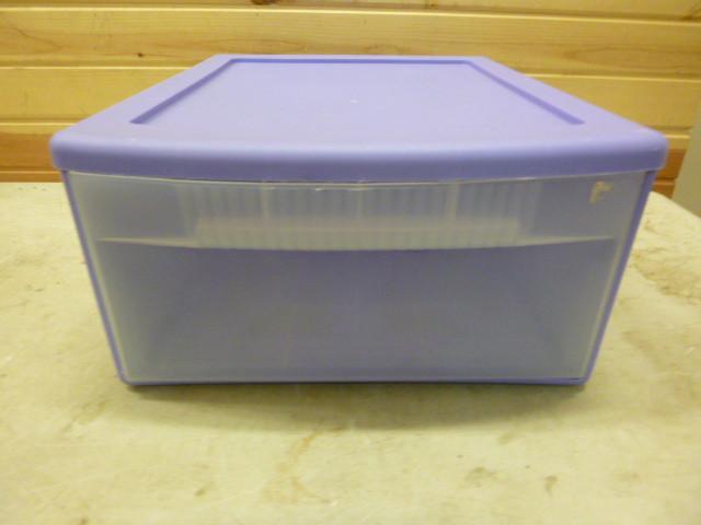 lot 122 image: 1 Drawer Storage Unit 8 12" X...
