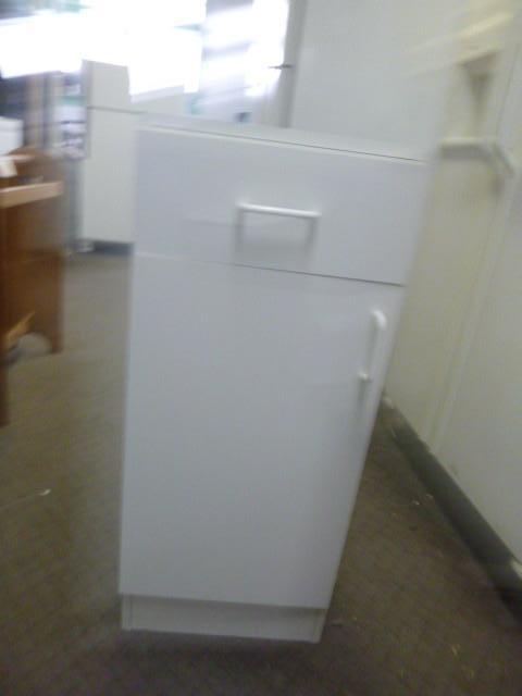 lot 219 image: Storage Cabinet with Drawer 35"...