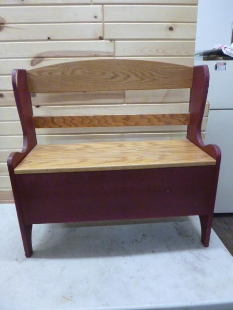 lot 227 image: Entry Bench with Storage 34" X...