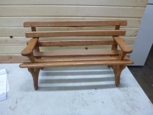 lot 231 image: Small Bench 17 12" X 30"...