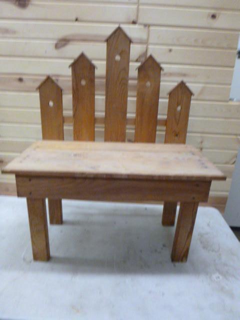 lot 237 image: Bench 36" X 30" X 16"...