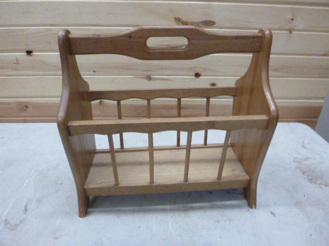 lot 244 image: Magazine Rack...