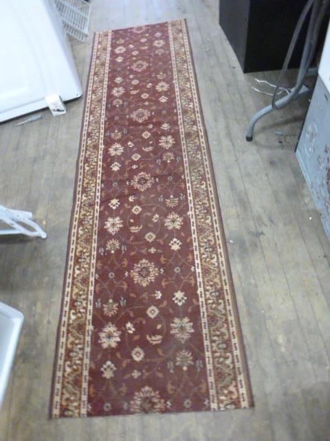 lot 252 image: Hallway Rug 94" X 27" &nb...