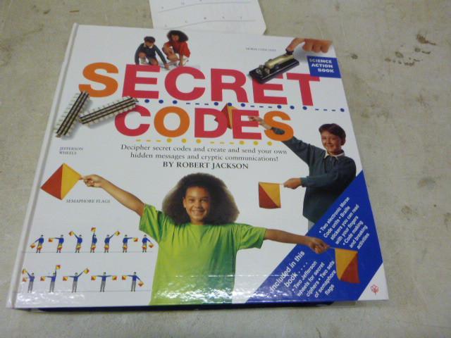 lot 253 image: Secret Codes Kit with Morse Code...