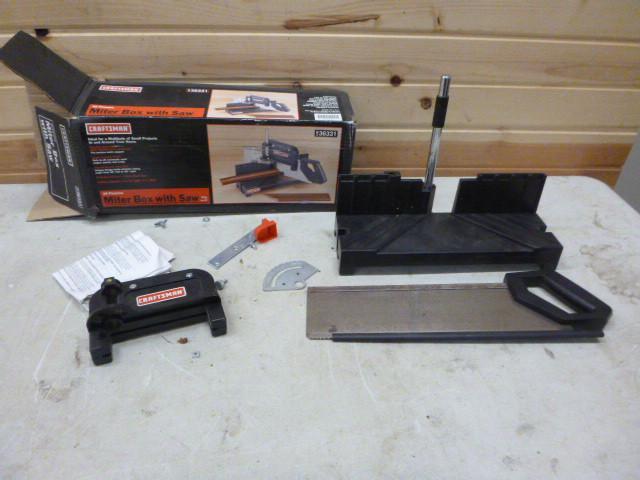 lot 259 image: Craftsman All Purpose Miter Box wit...