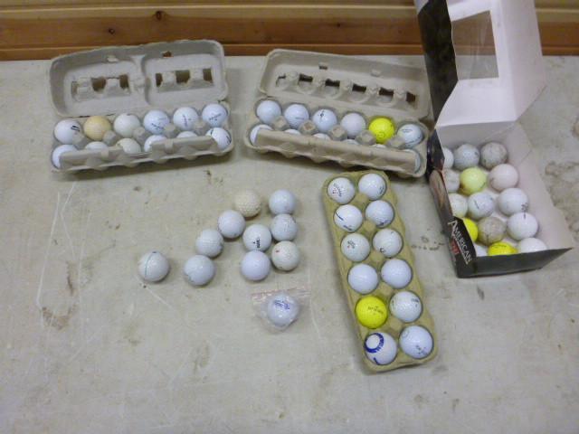 lot 290 image: Lot of Various Golf Balls...