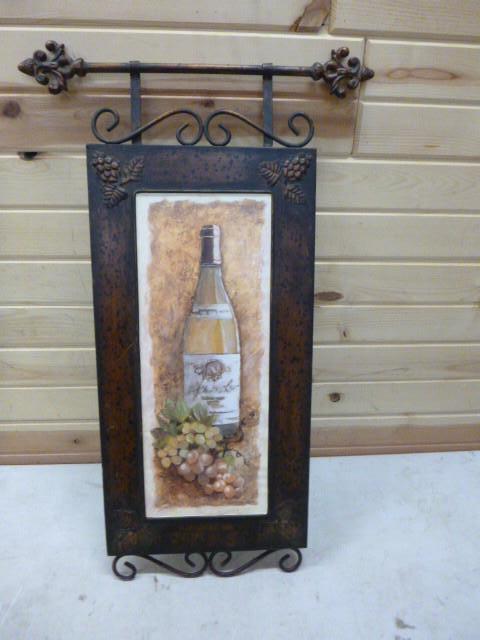 lot 299 image: Metal Wall Hanging 24" X 20&qu...