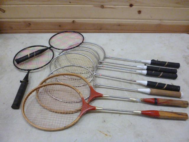 lot 33 image: Lot of Badminton Rackets...