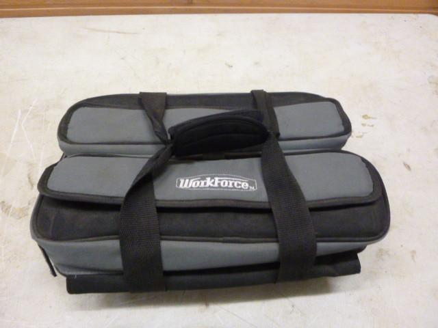 lot 34 image: Work Force Soft-Side Tool Box...