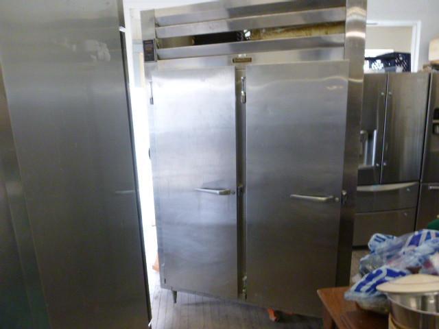 lot 4 image: Traulsen 2 Door Cooler Model #1AHT2...