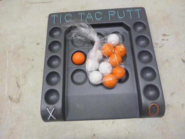 lot 80 image: Tic Tac Putt Game with Golf Balls...