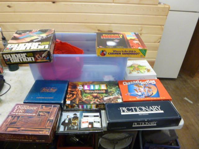 lot 90 image: Lot of Various Board Games...