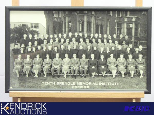 lot 45 image: Framed Tenth Brengle Memorial Photo