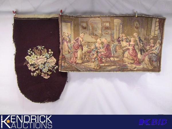 lot 49 image: Vintage and Antique Hand Woven Tapestries