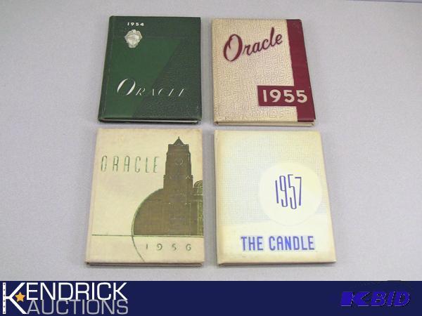 lot 74 image: Lot of 4 Vintage Year Books