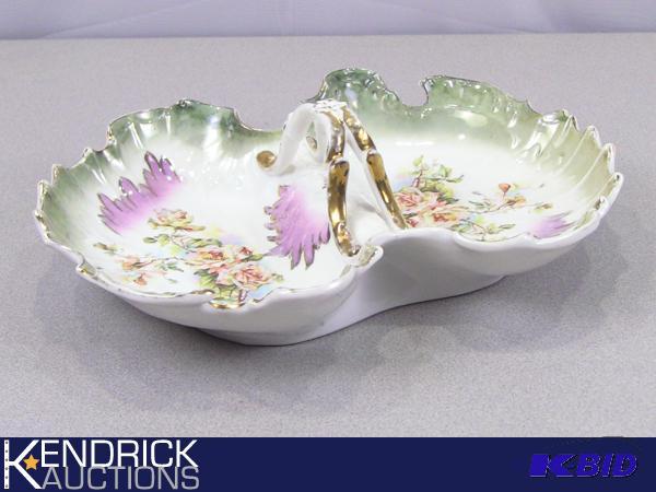 lot 99 image: Antique Porcelain Serving Tray