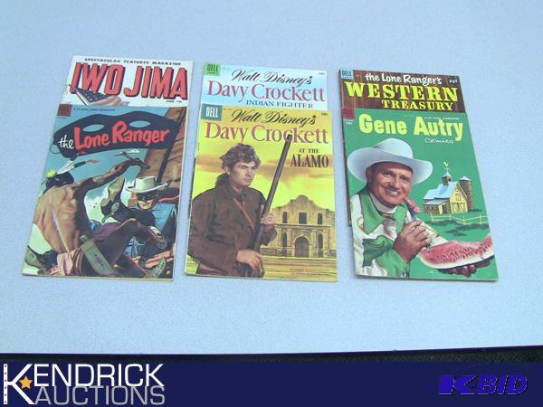 Lot Of 6 Western And War Comic Books