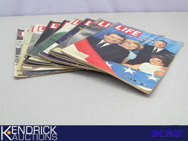 Vintage Lot Of 11 Life Magazines