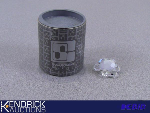 Swarovski Turtle Figurine With Box