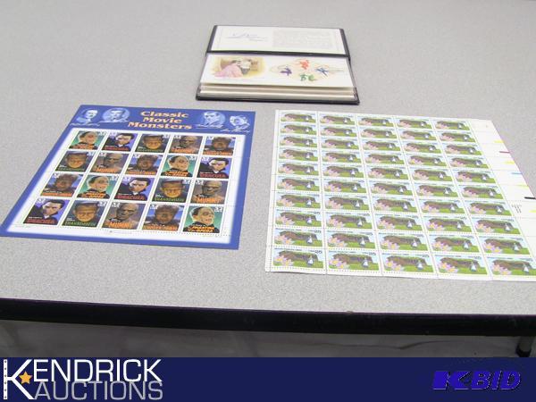Full Sheet And First Day Cover Stamp Lot