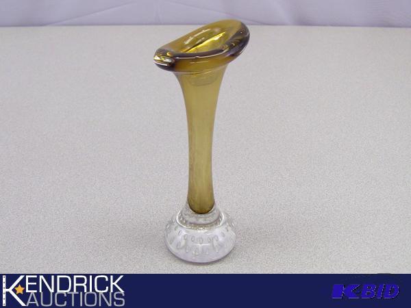 Murano Art Glass Tulip Vase