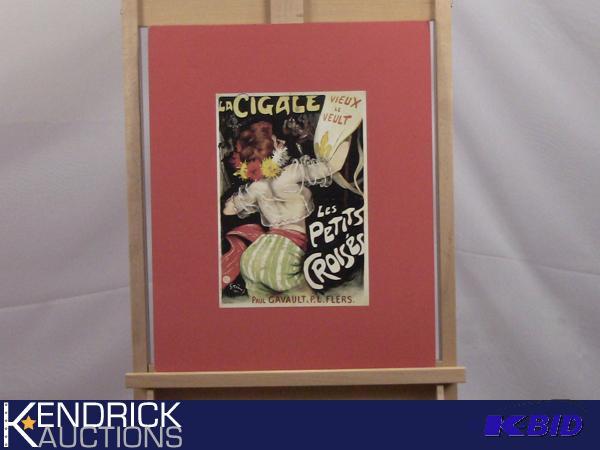 Vintage French Cabaret Poster By Grun