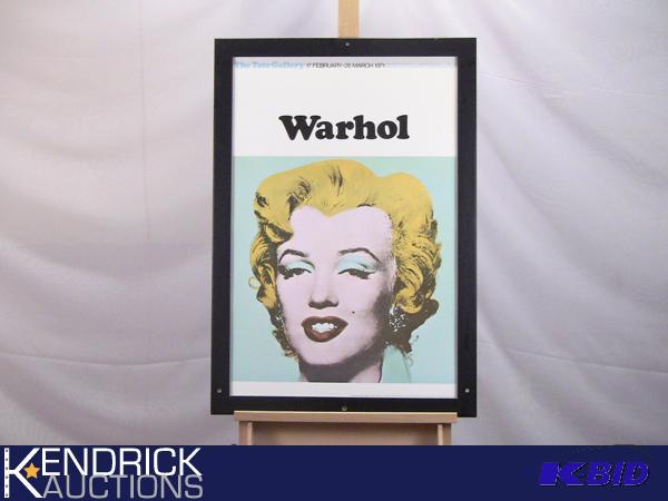 Framed Marilyn Monroe Warhol Print