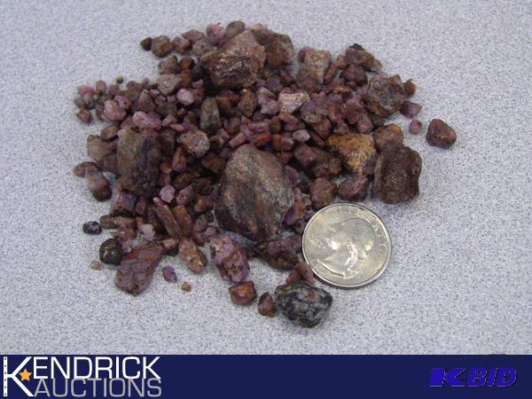 Large Lot Of Native North Carolina Rubies