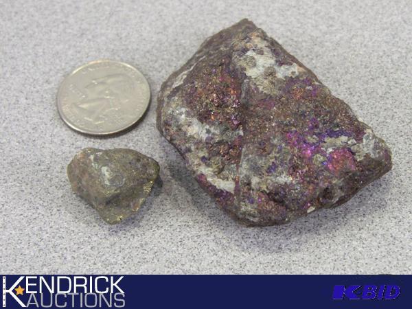 Lot Of Peacock Ore