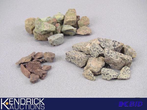 Various Lot Of Different Types Of Jasper