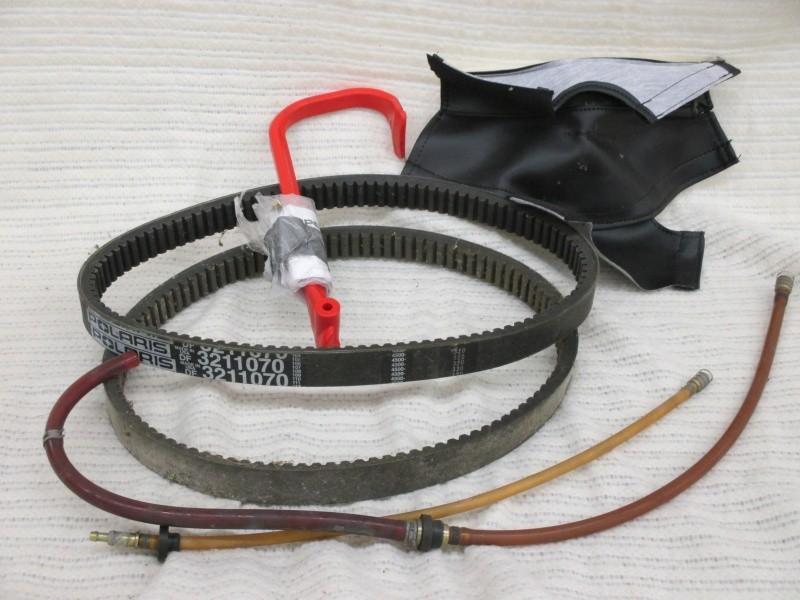 1 Polaris ski-toe, Polaris belts # ...