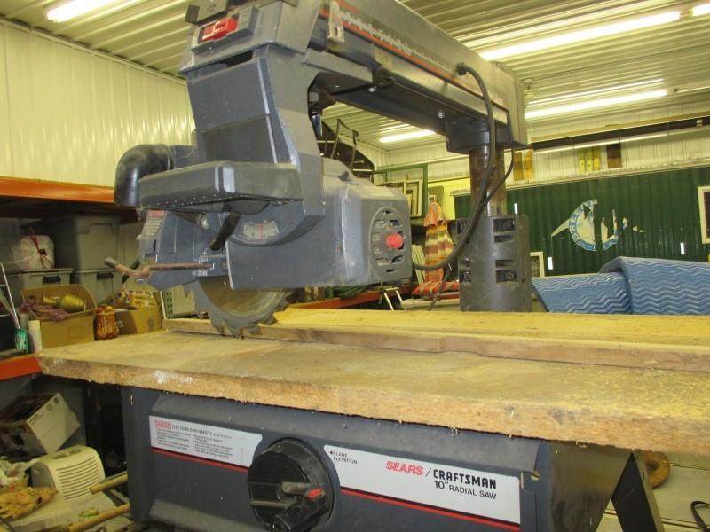 SearsCraftsman 10&quot radial saw...