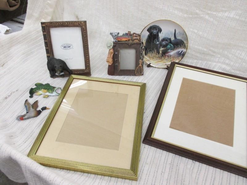 Picture frames, collector plate lim...