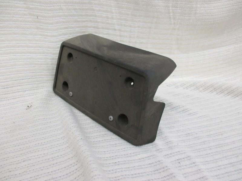 Front bumper license plate holder, ...