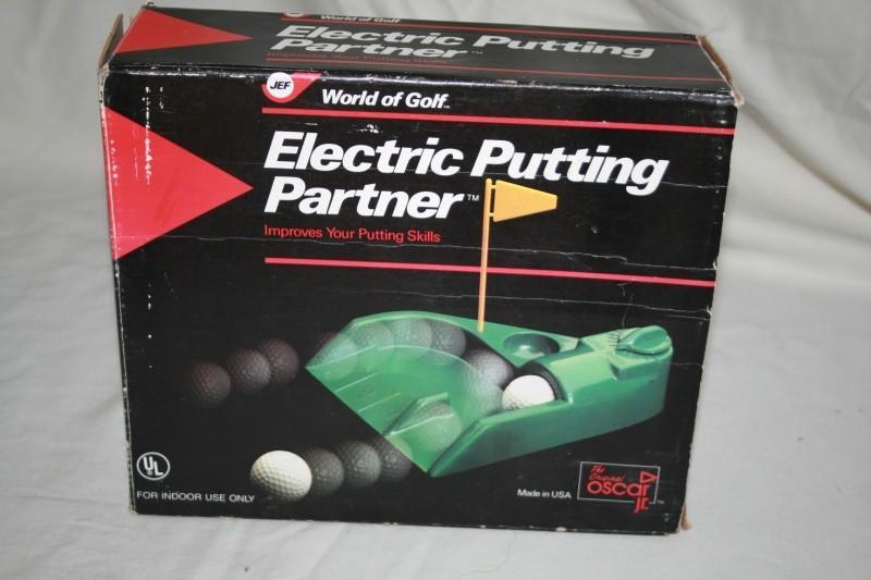 Electric putting partner...
