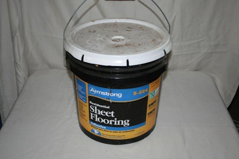 Armstrong sheet flooring adhesive, ...