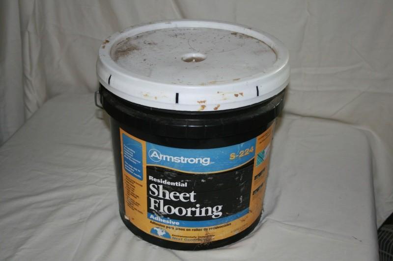 Armstrong sheet flooring adhesive, ...
