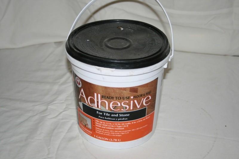 Ready to use floor &amp wall adhes...