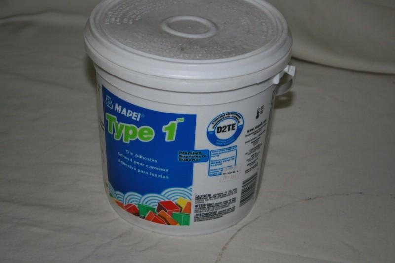 Mapei type 1 tile adhesive....