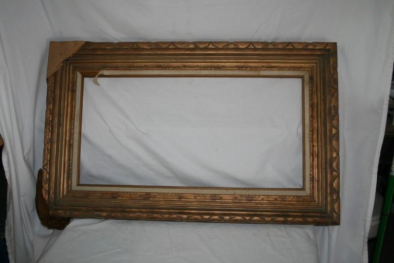 Antique wooden frame, 38 12&quot ...