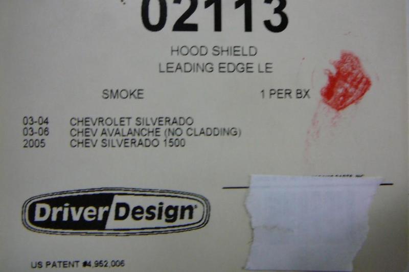 Driver  Design Hood shield&nbsp S...
